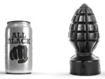 plug xl ab33 grenade all black 11 x 65cm