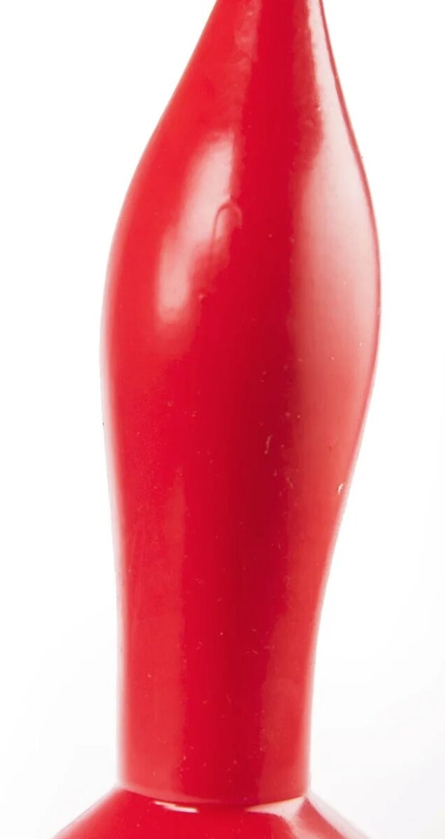 plug zizi big taper 17 x 52 cm rouge