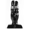 plug zizi double finger fuck 10 x 4 cm noir