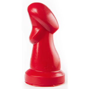 plug zizi invader 12 x 5 cm rouge