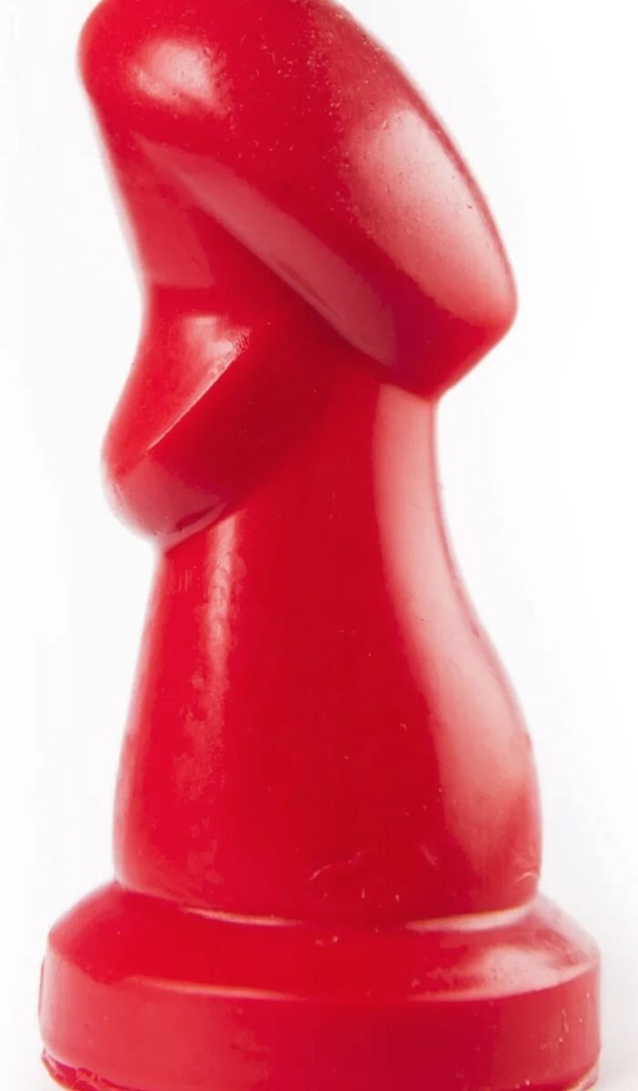 plug zizi invader 12 x 5 cm rouge