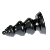 plug zizi ridge 11 x 5 cm noir 2