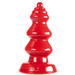 plug zizi ridge 11 x 5 cm rouge