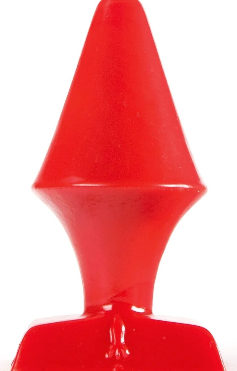 plug zizi stopper 10 x 5 cm rouge