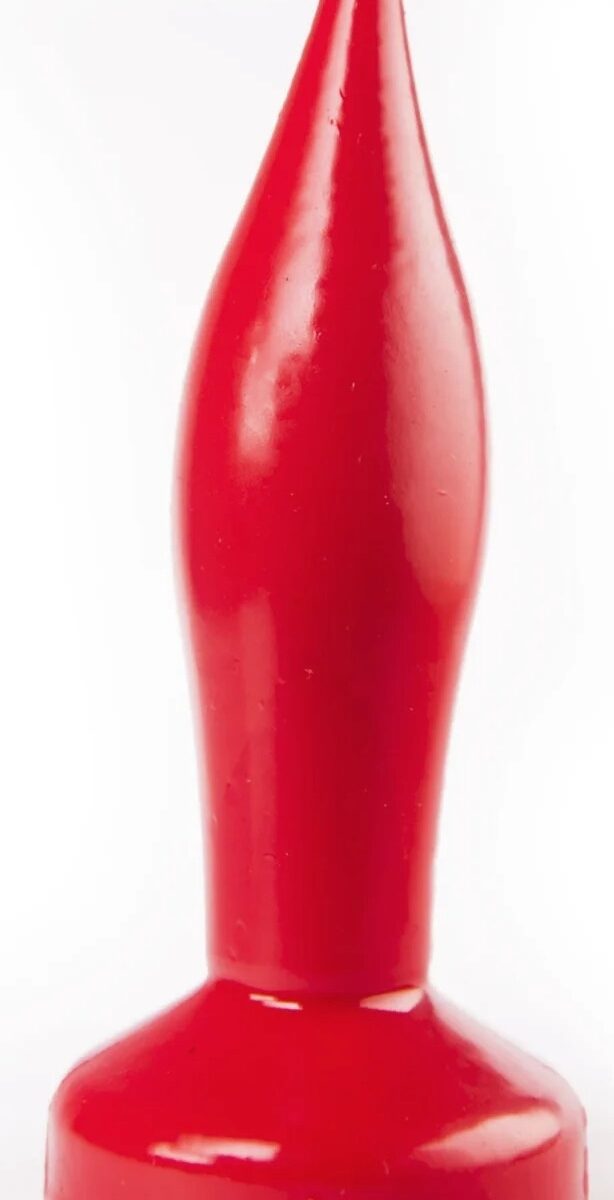 plug zizi taper 12 x 4 cm rouge