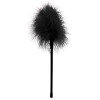 plumeau a chatouilles noir 27cm scaled