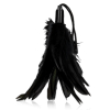 plumeau feather tickler 20cm noir