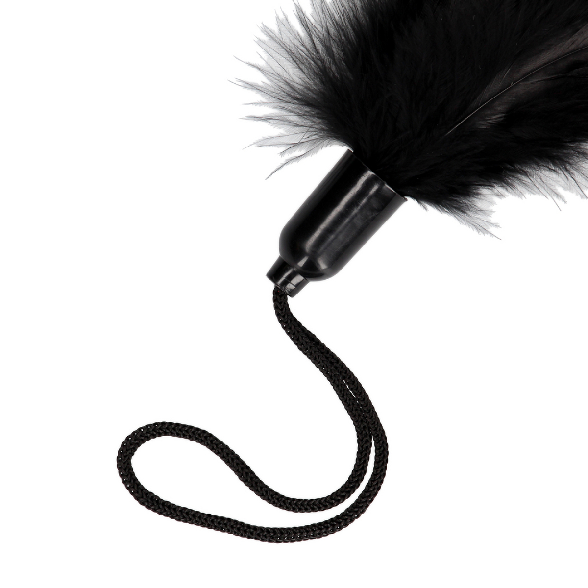 plumeau feather tickler 20cm noir 5