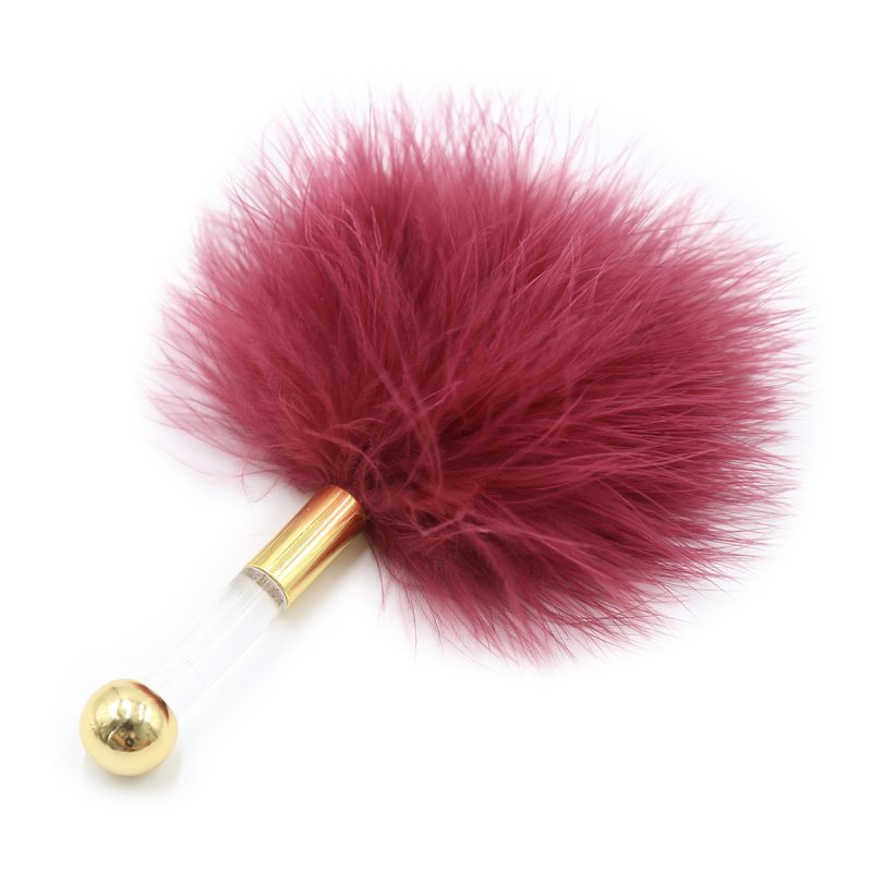 plumeau golden clear 15cm bordeaux 1