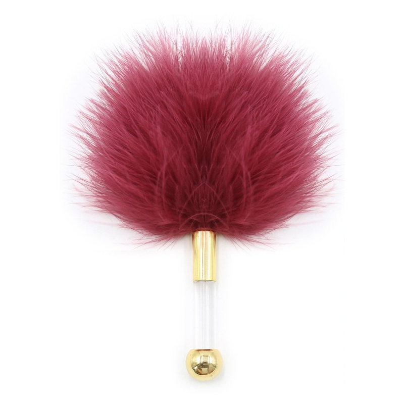 plumeau golden clear 15cm bordeaux