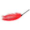 plumeau teasing rouge 56cm 2