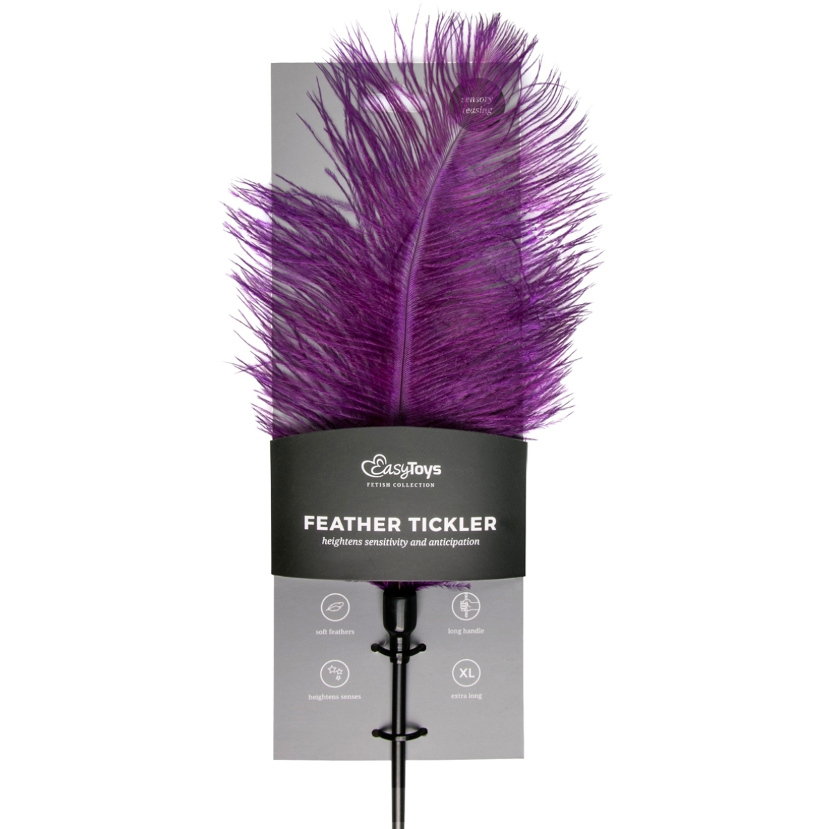 plumeau teasing violet 56cm 1
