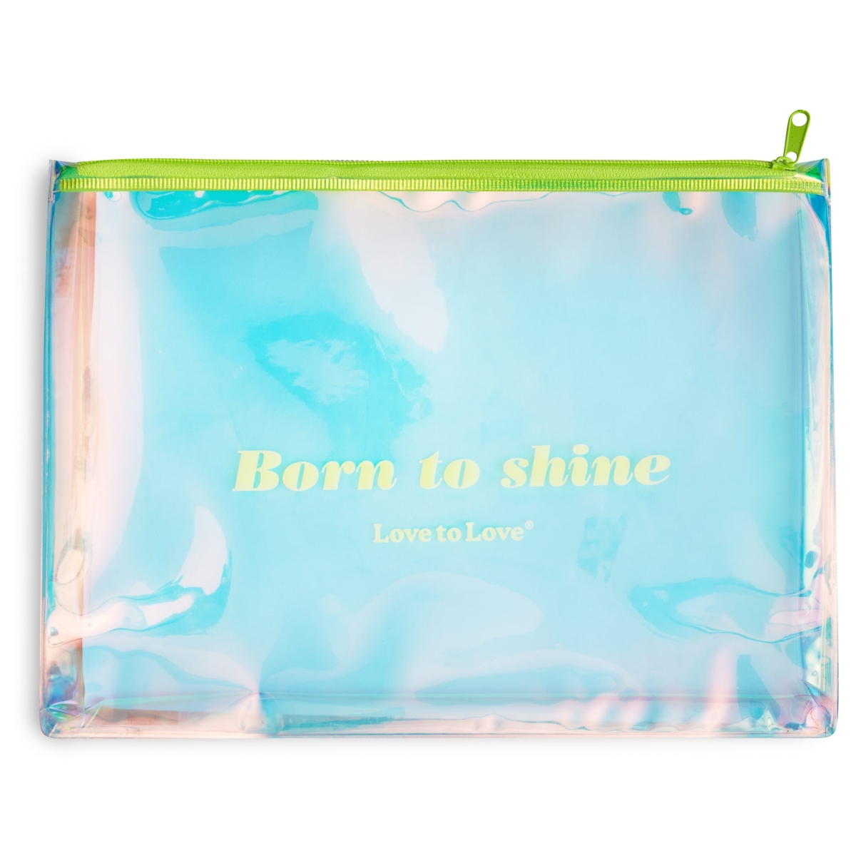 pochette de rangement born to shine zip jaune scaled