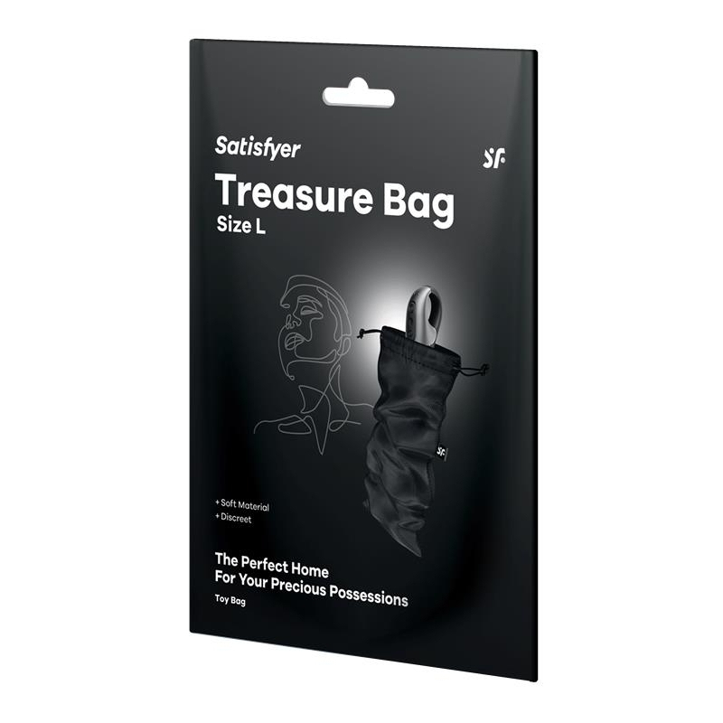 pochette de rangement treasure bag l noir