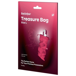 pochette de rangement treasure bag l rose