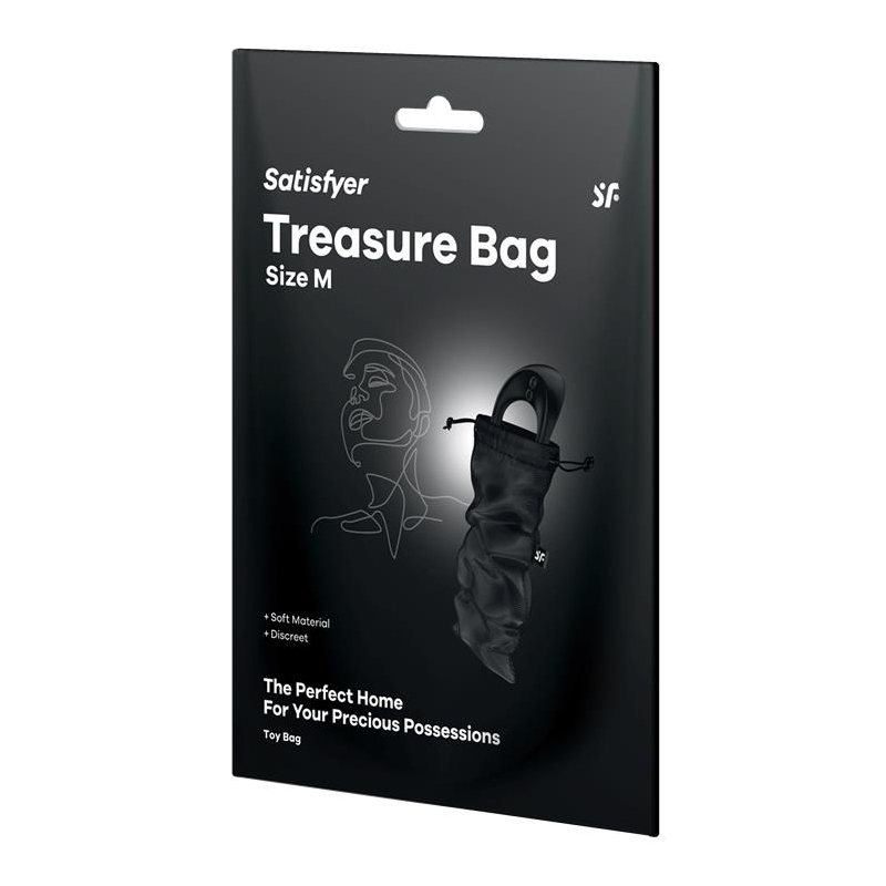pochette de rangement treasure bag m noir
