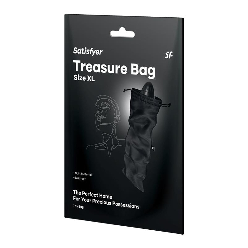 pochette de rangement treasure bag xl noir