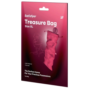 pochette de rangement treasure bag xl rose