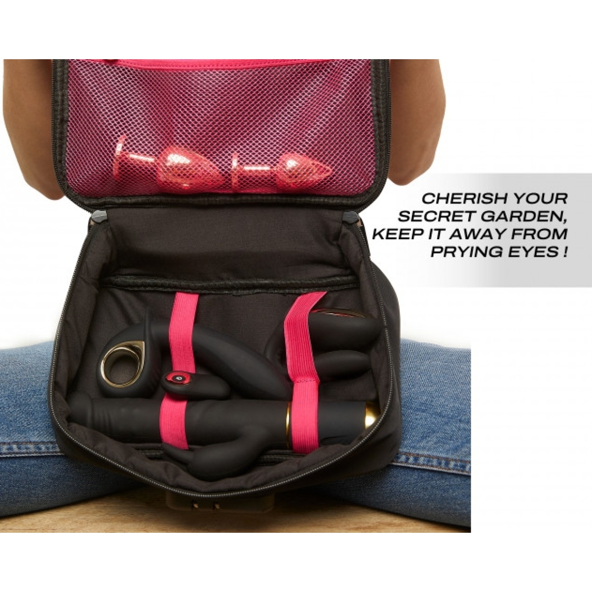 pochette de transport discreet box dorcel