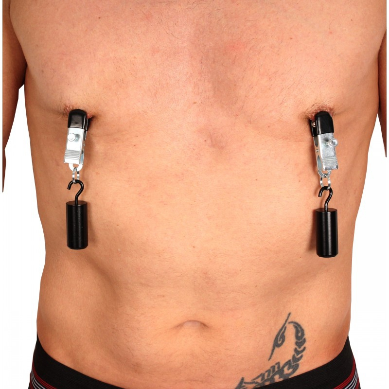 poids pour seins ballstretcher 100g avec pinces 2 pieces 1