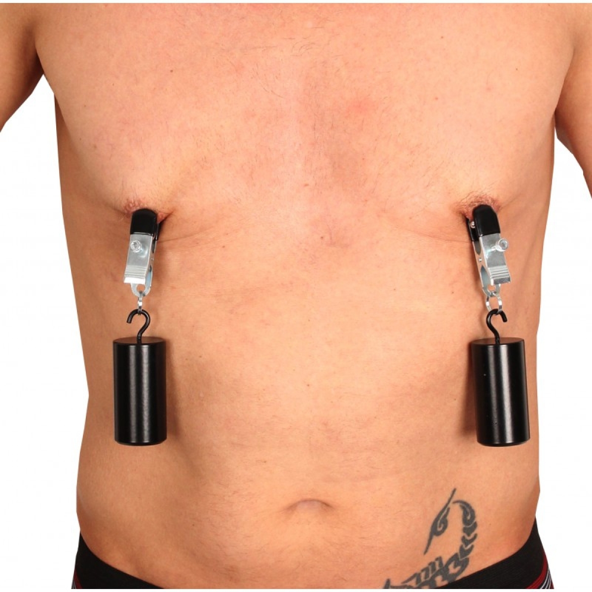 poids pour seins ballstretcher 300g avec pinces 2 pieces 3