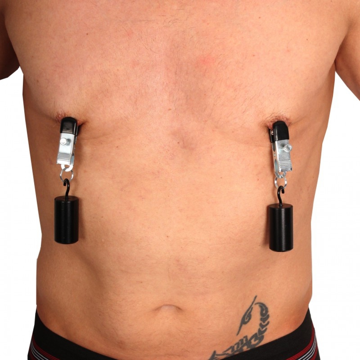 poids pour seins ballstretcher 500g avec pinces 2 pieces 1