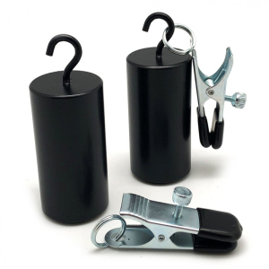 poids pour seins ballstretcher 500g avec pinces 2 pieces