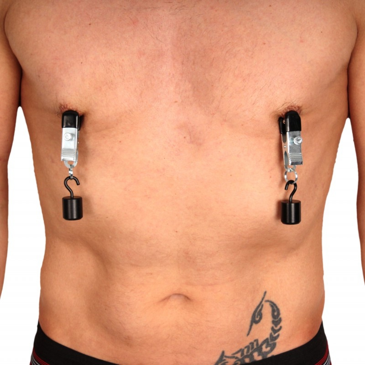 poids pour seins ballstretcher 50g avec pinces 2 pieces 1