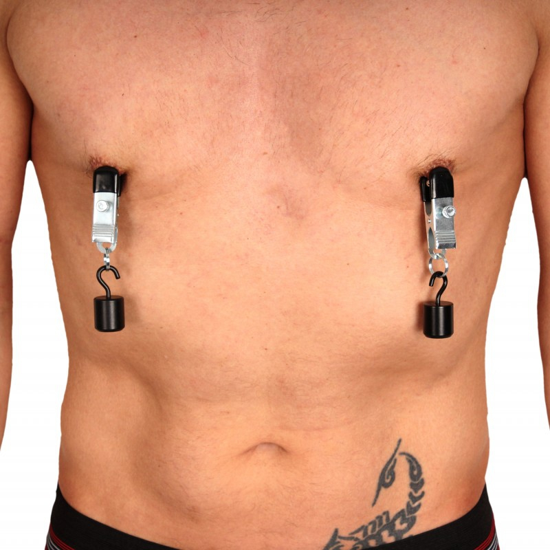 poids pour seins ballstretcher 50g avec pinces 2 pieces 1