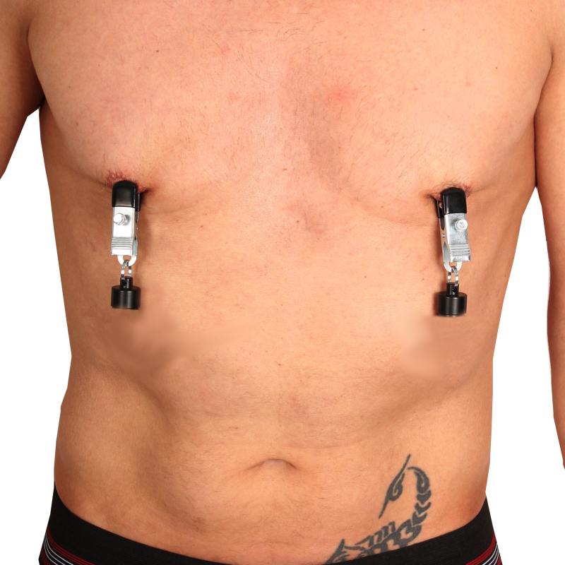 poids pour seins ballstretcher 50g avec pinces 2 pieces 3