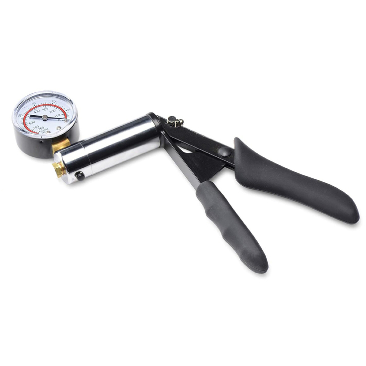 poignee pour pompe a penis avec controleur argent