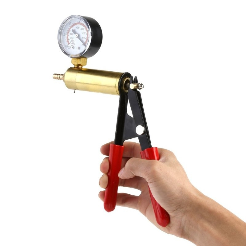 poignee pour pompe a penis avec controleur rouge 2