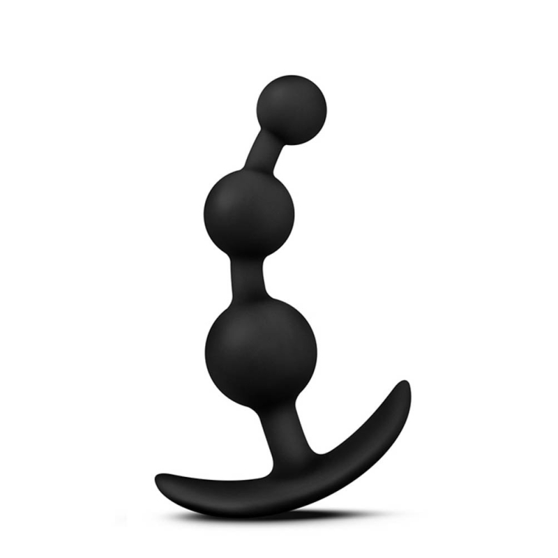 point g beads silicone 11 x 3 cm noir