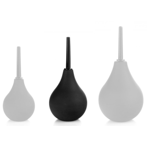 poire anale bulb douche 160 ml noire