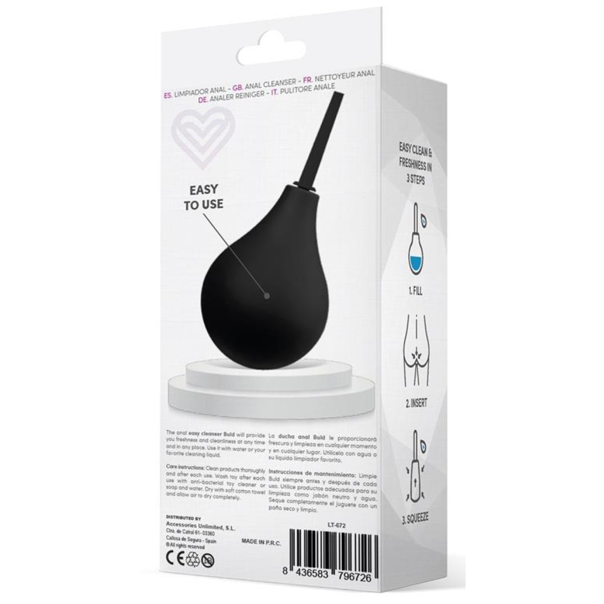 poire anale buld easy noire 3
