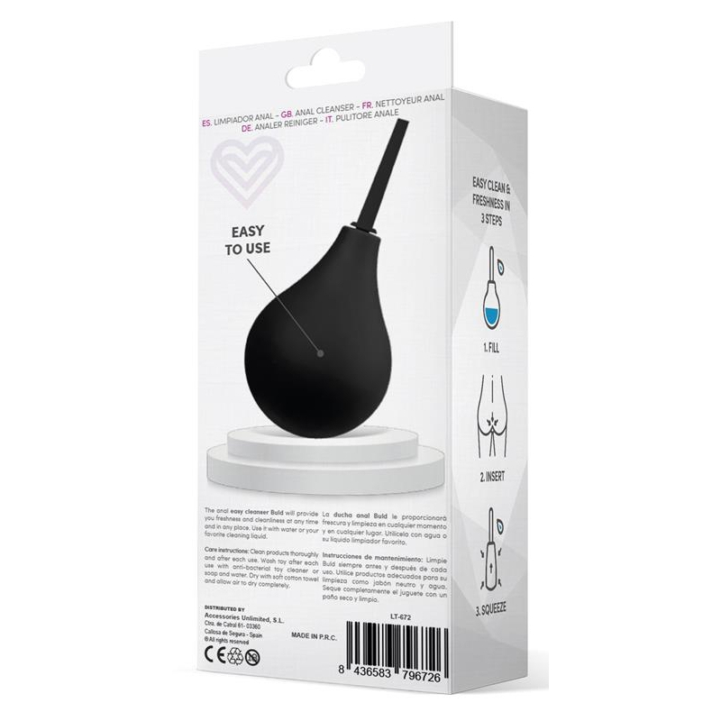poire anale buld easy noire 3