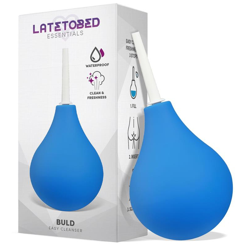 poire de lavement buld easy bleue 2