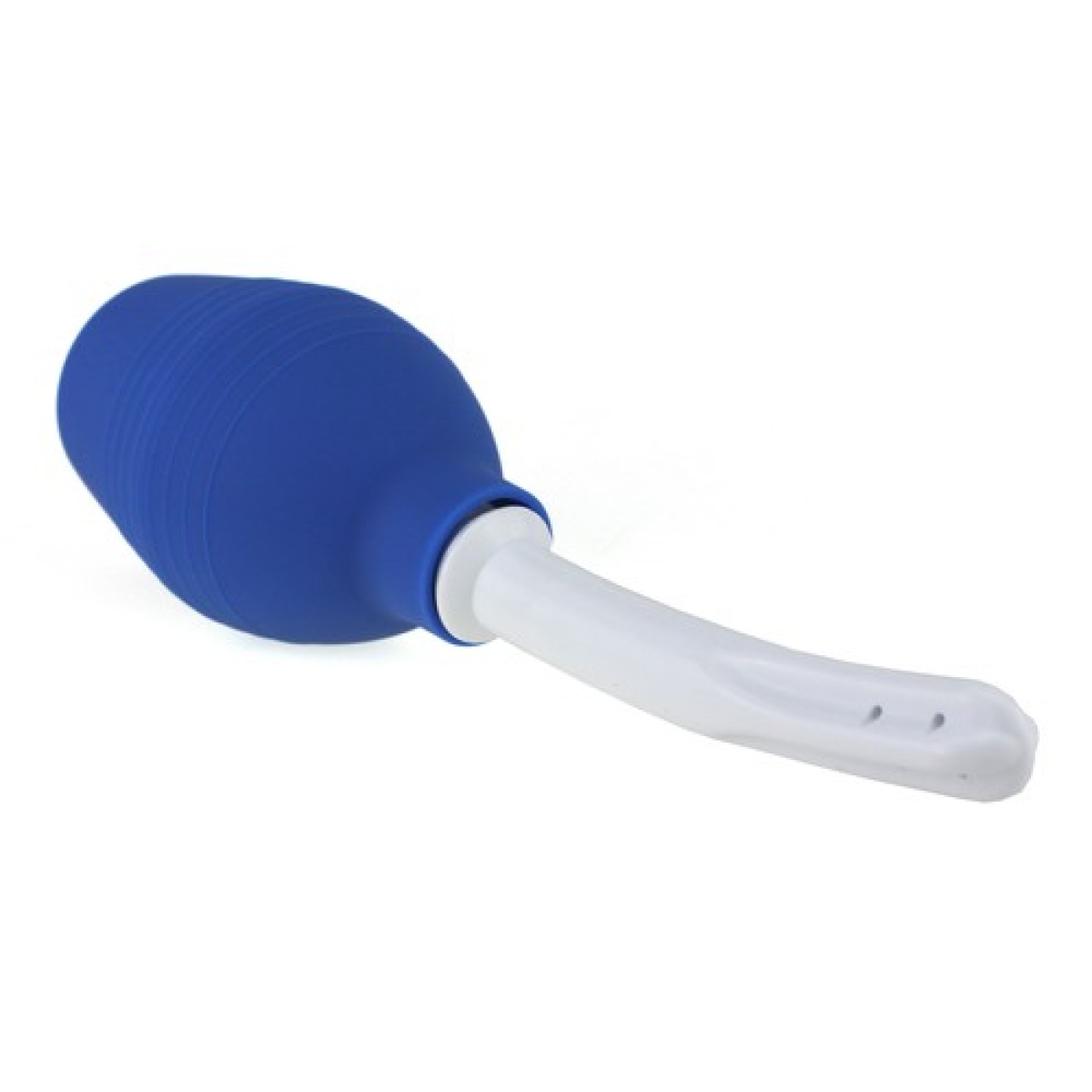 poire de lavement douche anale bleue 2 insertion 12 x 2cm 1