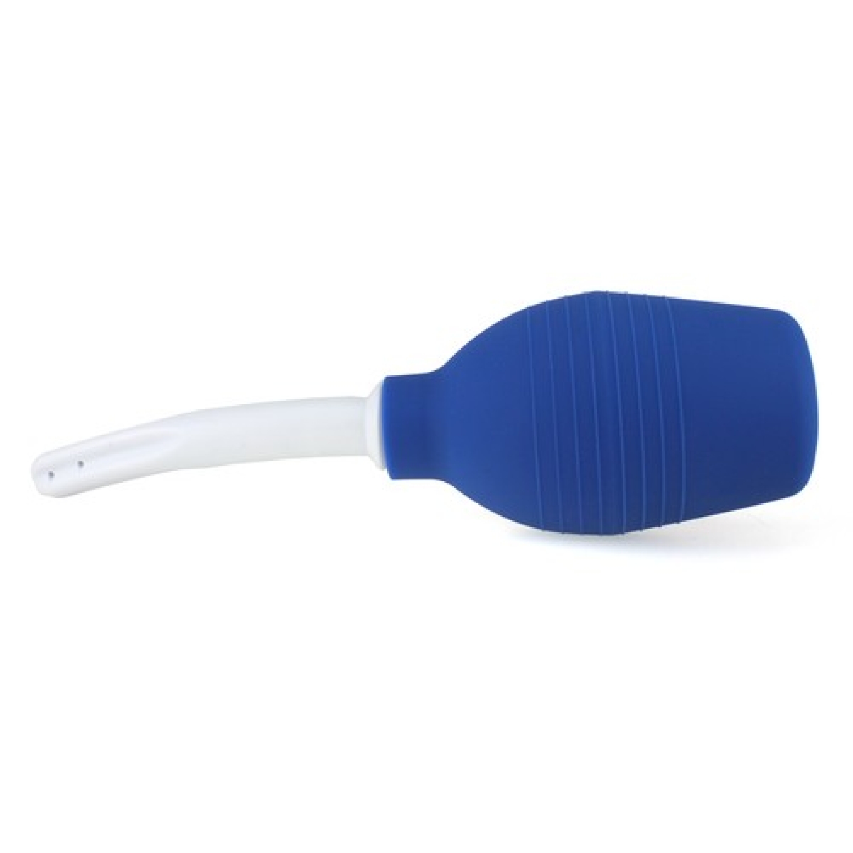 poire de lavement douche anale bleue 2 insertion 12 x 2cm 2