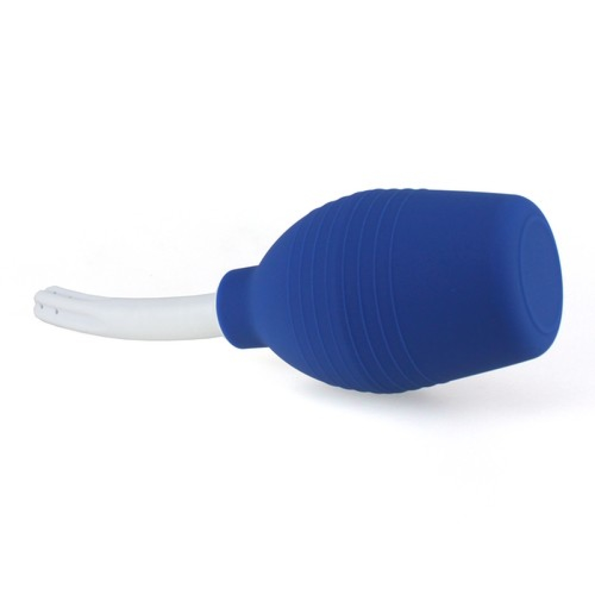 poire de lavement douche anale bleue 2 insertion 12 x 2cm 3