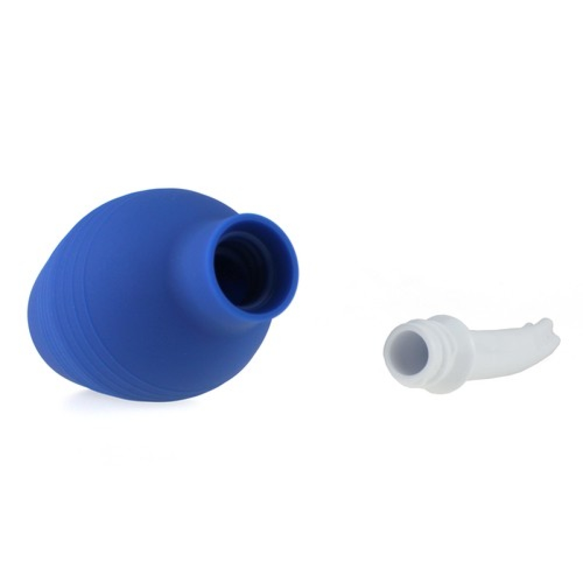 poire de lavement douche anale bleue 2 insertion 12 x 2cm 4