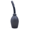 poire de lavement douche anale ii noire insertion 12 x 2cm