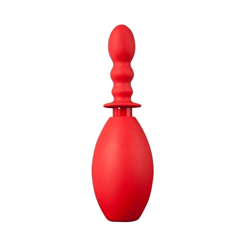 poire de lavement fresh wash 10 x 32 cm contenance 275ml rouge 2