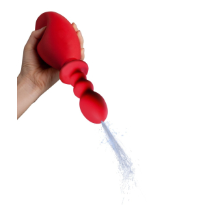 poire de lavement fresh wash 10 x 32 cm contenance 275ml rouge