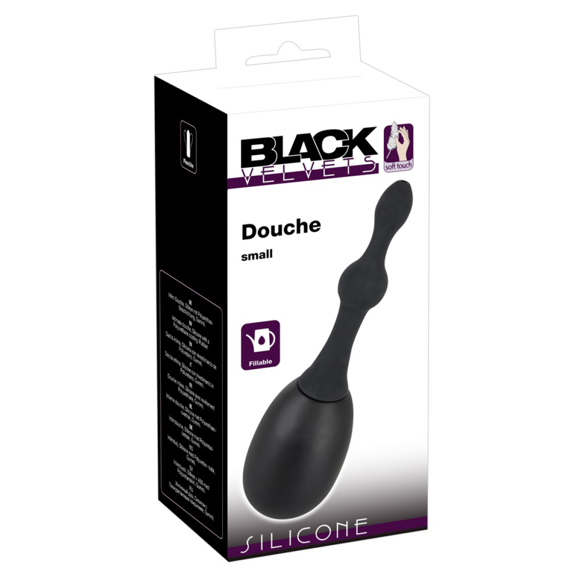poire velvet shower 200 ml 14 x 3 cm noire 1
