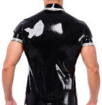polo en latex xrub noir blanc 1