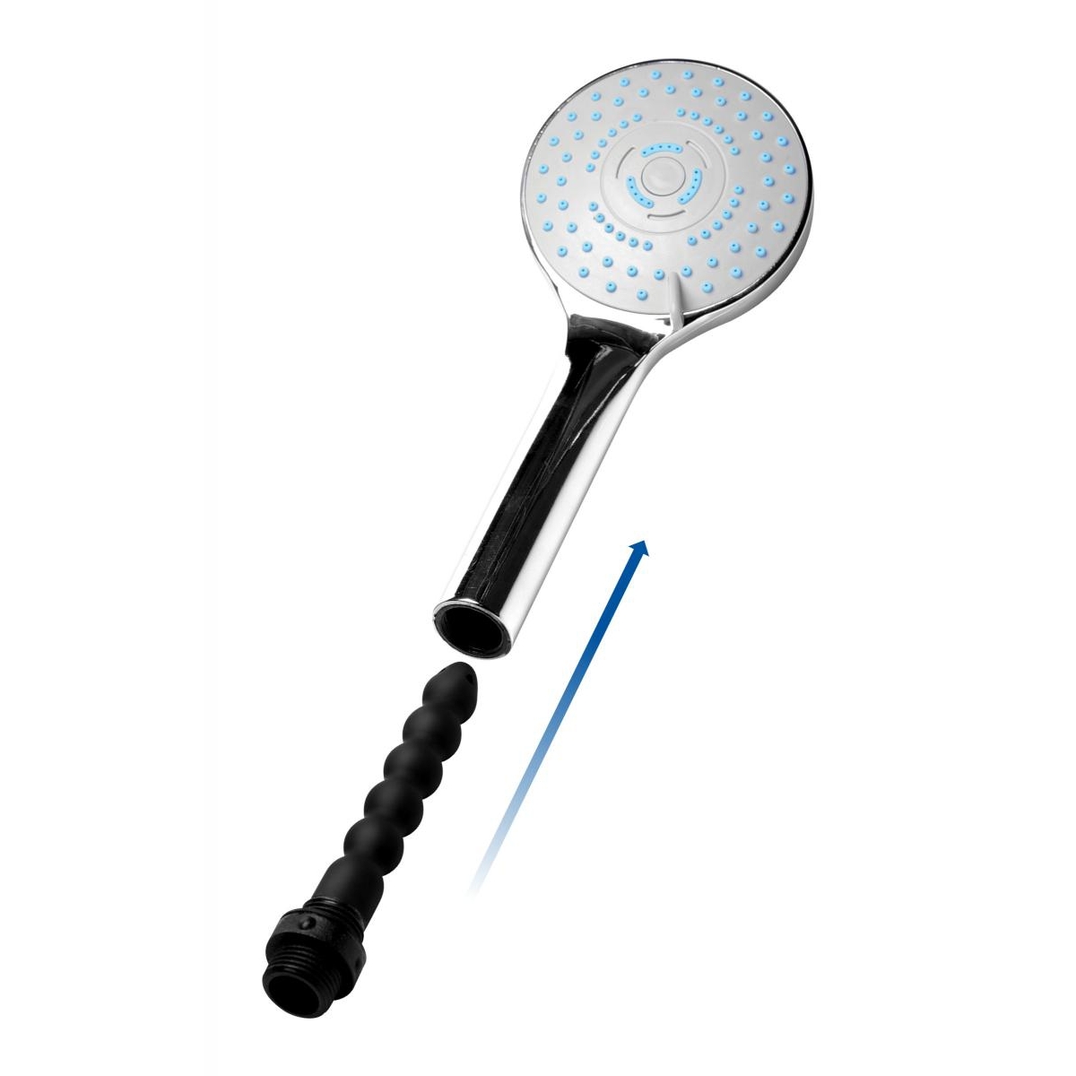 pommeau de douche avec embout de lavement clean stream 2