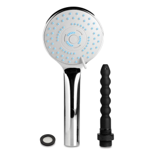 pommeau de douche avec embout de lavement clean stream