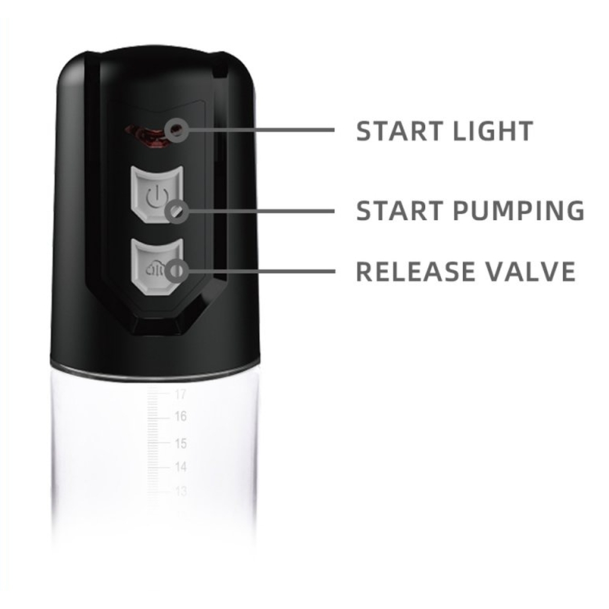 pompe a penis automatique aid erection 17 x 6cm 3