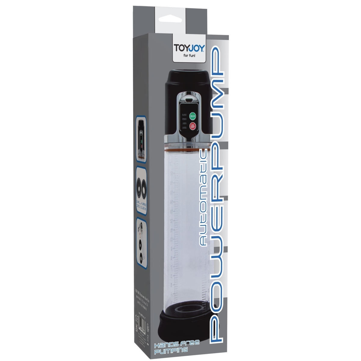 pompe a penis automatique powerpump 185 x 58cm noir 1